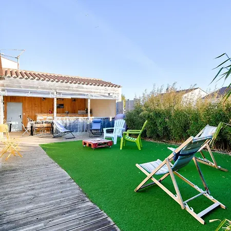 240m Des Plages - Maison Avec Jardin Pour 12