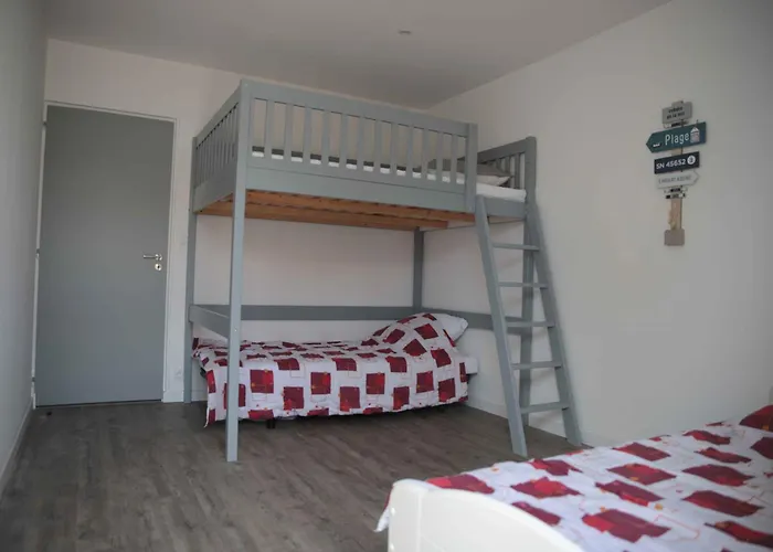 Hébergement de vacances 300m Des Plages - Maison Avec Jardin Pour 12